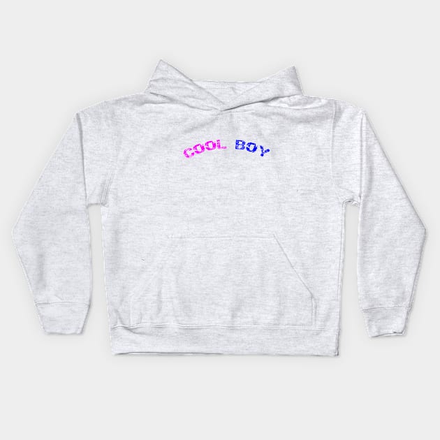 Cool Boy t-shirt Kids Hoodie by Tee lover